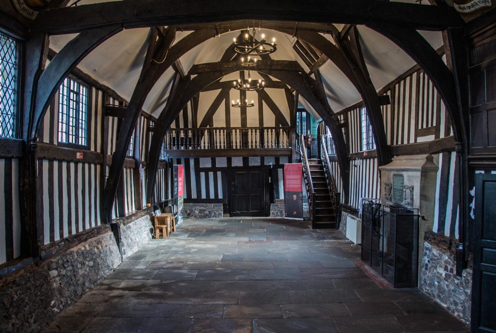Interior of Leicester Guildhall
