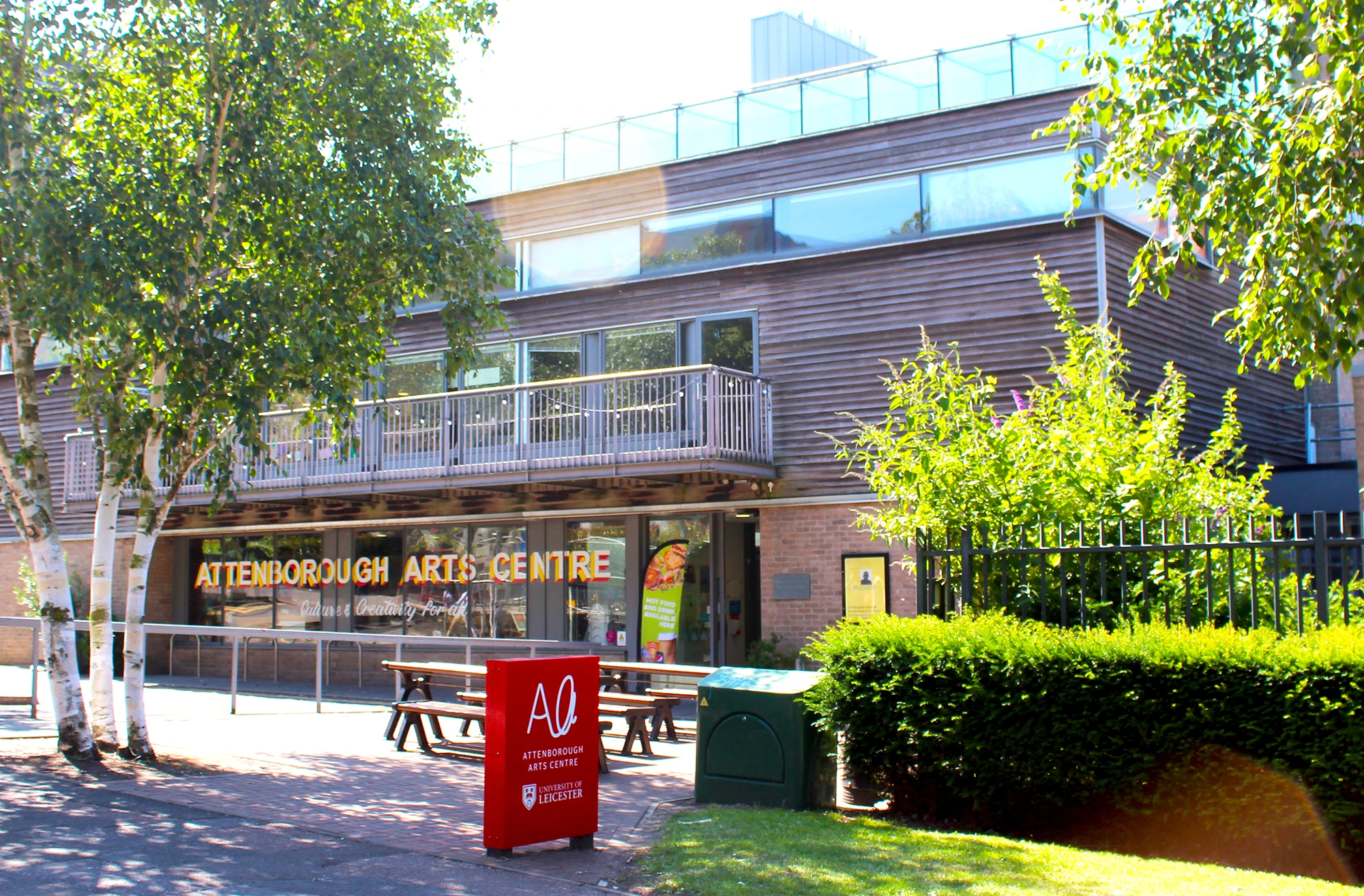 Attenborough Arts exterior
